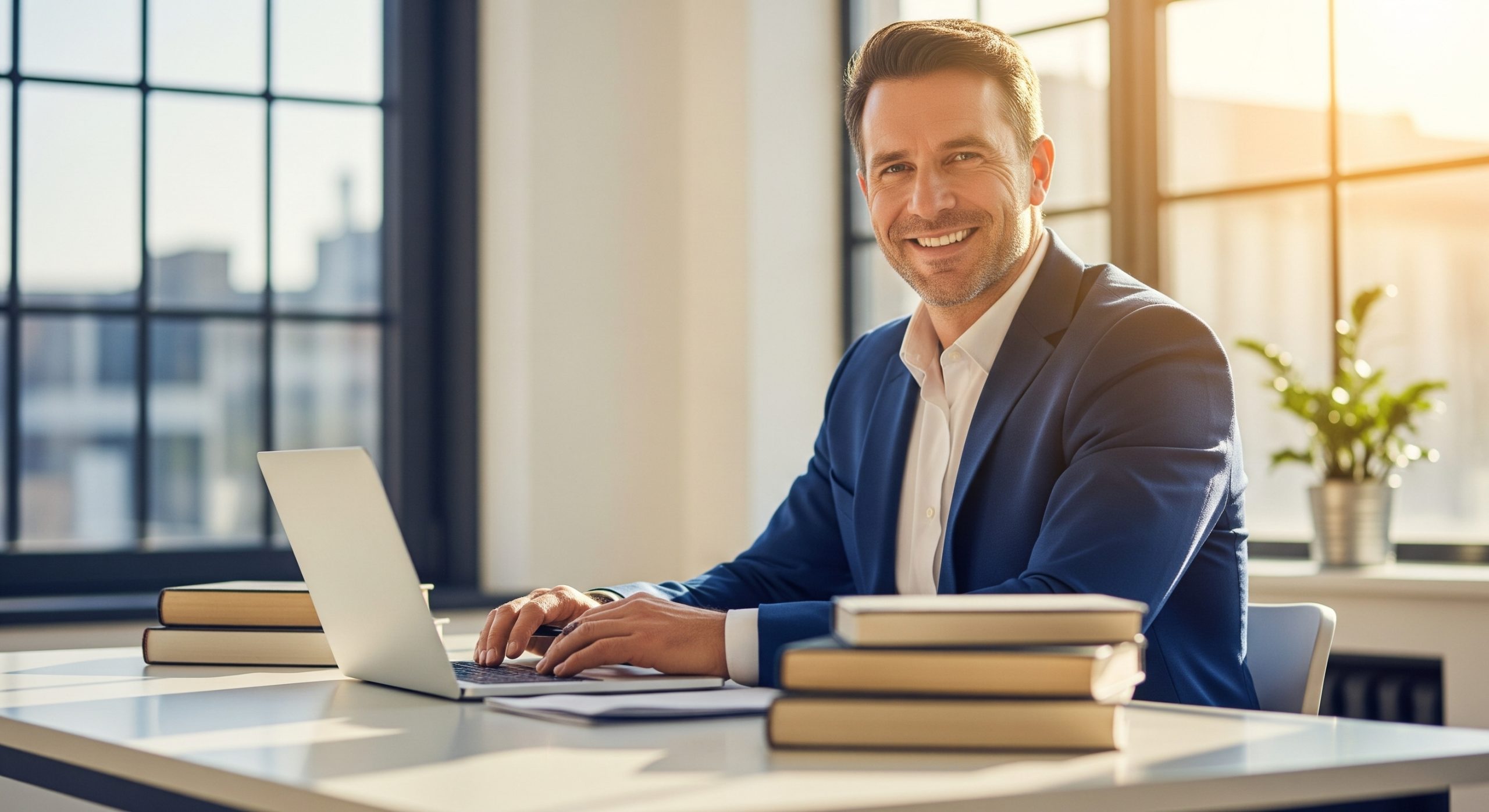 Man Working In Office (1)